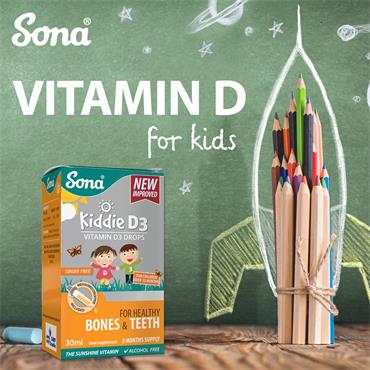 Sona Kiddie D3 Drops 2 Month Supply 30ml