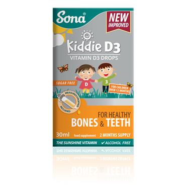 Sona Kiddie D3 Drops 2 Month Supply 30ml