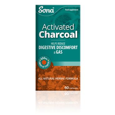 Sona Activated Charcoal 60 Capsules
