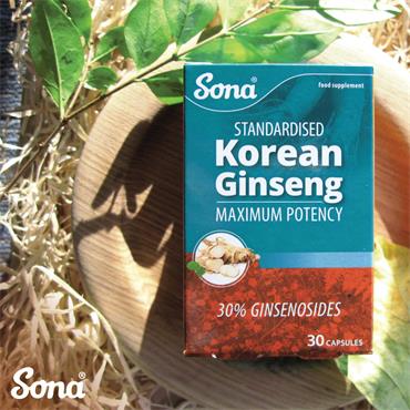 Sona Korean Ginseng 30 Caps 