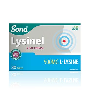Sona Lysinel Blister Pack 30 Tablets