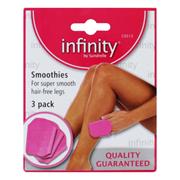 Infinity Smoothies Smooth + Hair-Free Legs - 3 Pack