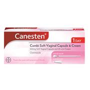 Canesten 500mg Combi Soft Vaginal Capsule & 2% Cream