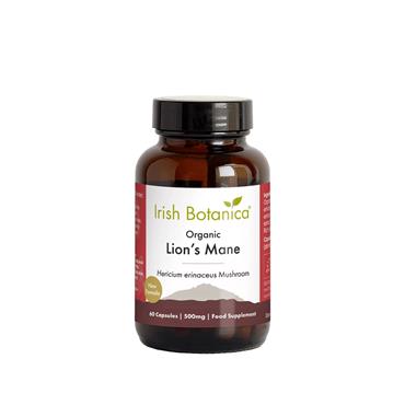 Irish Botanica Organic Lion's Mane 500mg - 60 Capsules