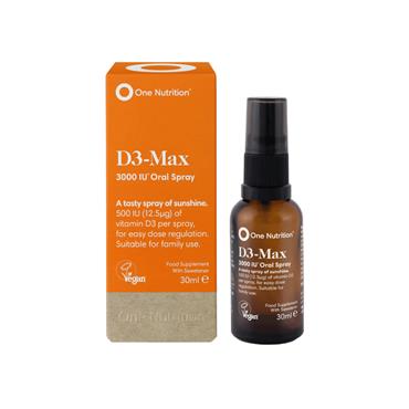 One Nutrition Vitamin D3 3000 Oral Spray 30ml