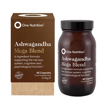 One Nutrition Ashwagandha Mega Blend - 60 Capsules