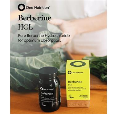 One Nutrition Berberine HCL - 60 Capsules 