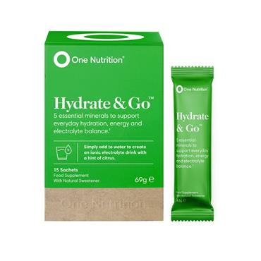 One Nutrition Hydrate & Go - 15 Sachets