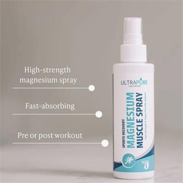 UltraPure Sports Recovery Magnesium Muscle Spray 150ml
