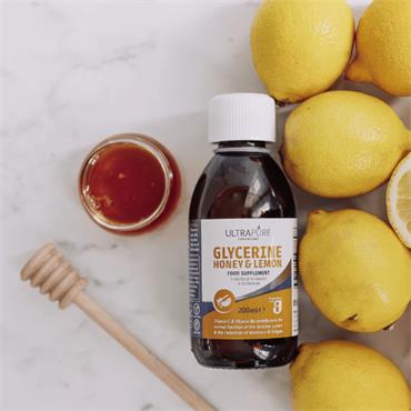 UltraPure Glycerine Honey & Lemon 200ml