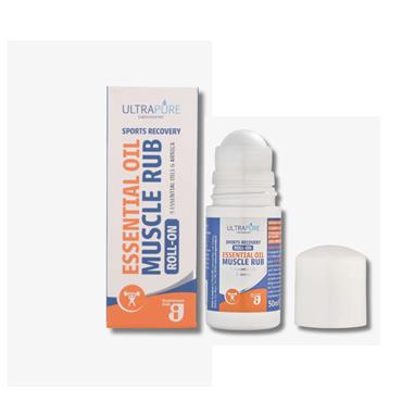 UltraPure Essential Oil Muscle Rub Roll-On - 50Ml