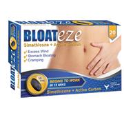Bloateze Simethicone & Active Carbon – 20 Tabs