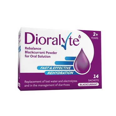 Dioralyte Blackcurrant - 14 Sachets