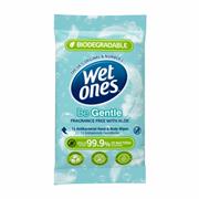 Wet Ones Be Gentle Travel Antibacterial Wipes - 12 Wipes
