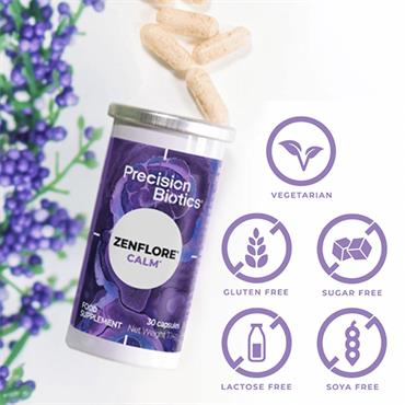 PrecisionBiotics Zenflore Calm- 30 Capsules