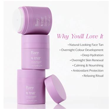 Bare By Vouge Overnight Mask - 50 Ml