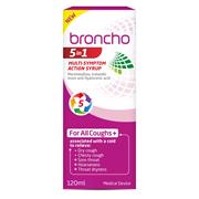 Bronchostop 5in1 Multi-Action Syrup 120ml