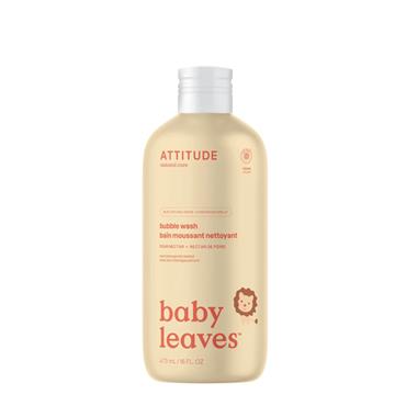 Attitude Baby Leaves Bubble Wash Pear Nectar 473ml