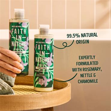 Faith In Nature Stimulating Rosemary Conditioner 400ml