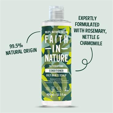 Faith In Nature Detoxifying Seaweed & Citrus Conditioner 400Ml