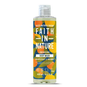 Faith In Nature Energising Grapefruit and Orange Body Wash - 400ml 