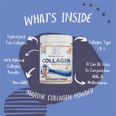 Swedish Nutra Marine Collagen Powder 10000mg 