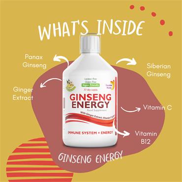 Swedish Nutra Ginseng Energy