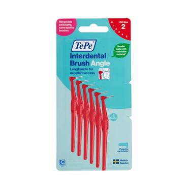 Tepe Interdental Brush Angle - Red Size 2