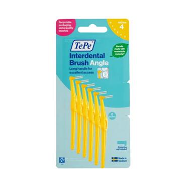 TEPE Interdental Brush Angle Yellow Size 4