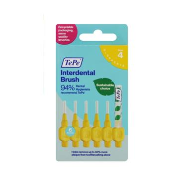 Tepe Interdental Brush - Yellow Size 4