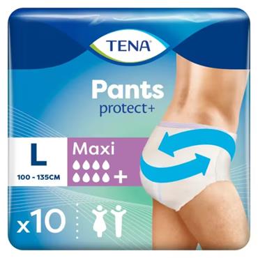 Tena Unisex Pants - Maxi Size Large 10's