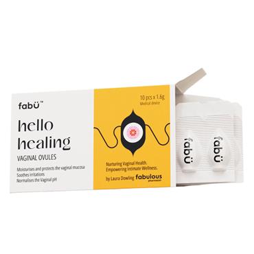 Fabu By Laura Dowling Hello Healing Vaginal Ovules - 10 Pack 