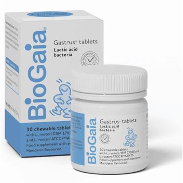 BioGaia Gastrus 30 Chewable Tablets