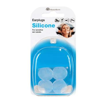 SwedSafe Silicon Earplugs - 2 Pairs