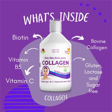 Swedish Nutra Collagen 10,000mg Liquid 500ml