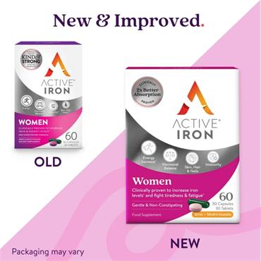 Active Iron & BComplex Plus For Women 
