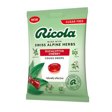 Ricola Eucalyptus Cherry Lozenges 75g
