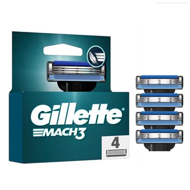 Gillette Mach 3 - 4 Razor Blades