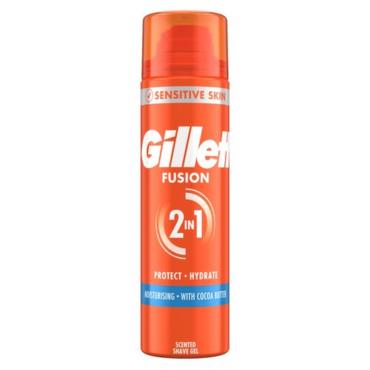Gillette Fusion 2 in 1  Moisturising Gel 200ml