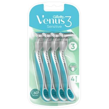 Gillette Simply Venus 3 Sensitive - 4 Razors