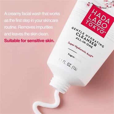HADA LABO TOKYO Gentle Hydrating Cleanser 150ml