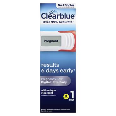 Cleabrlue Digital Ultra Early Pregnancy Test - 1 Test