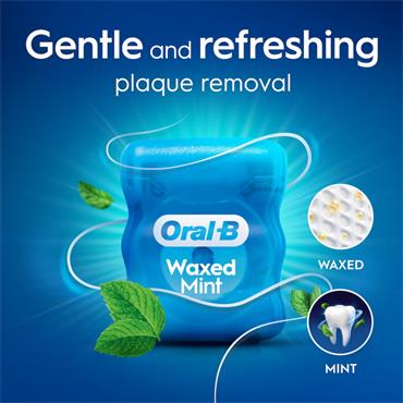 Oral B Satin Tape Waxe Mint - 50M