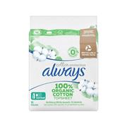 Always Organic Cotton Normal - 11 Ultra Pads