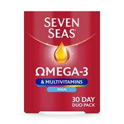 Seven Seas Omega 3 Plus Multivitamins For Men 30 Duo Pack