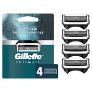 Gillette Intimate Hair Razor Cartridges - 4 Pack
