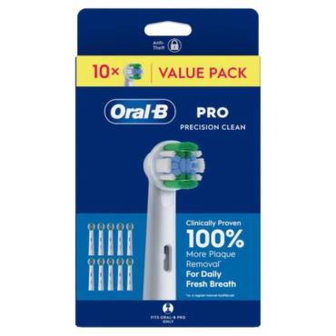 Oral B Pro Precision Clean - 10 Replacement Heads