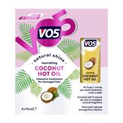 VO5 Coconut Hot Oil 4x15ml