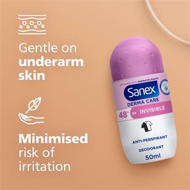 Sanex Ladies Invisible PH Balance Anti-Perspirant Roll On