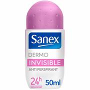 Sanex Ladies Invisible PH Balance Anti-Perspirant Roll On